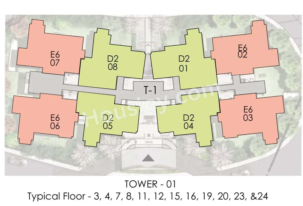 Prestige Serenity Shores Floor plan 5
