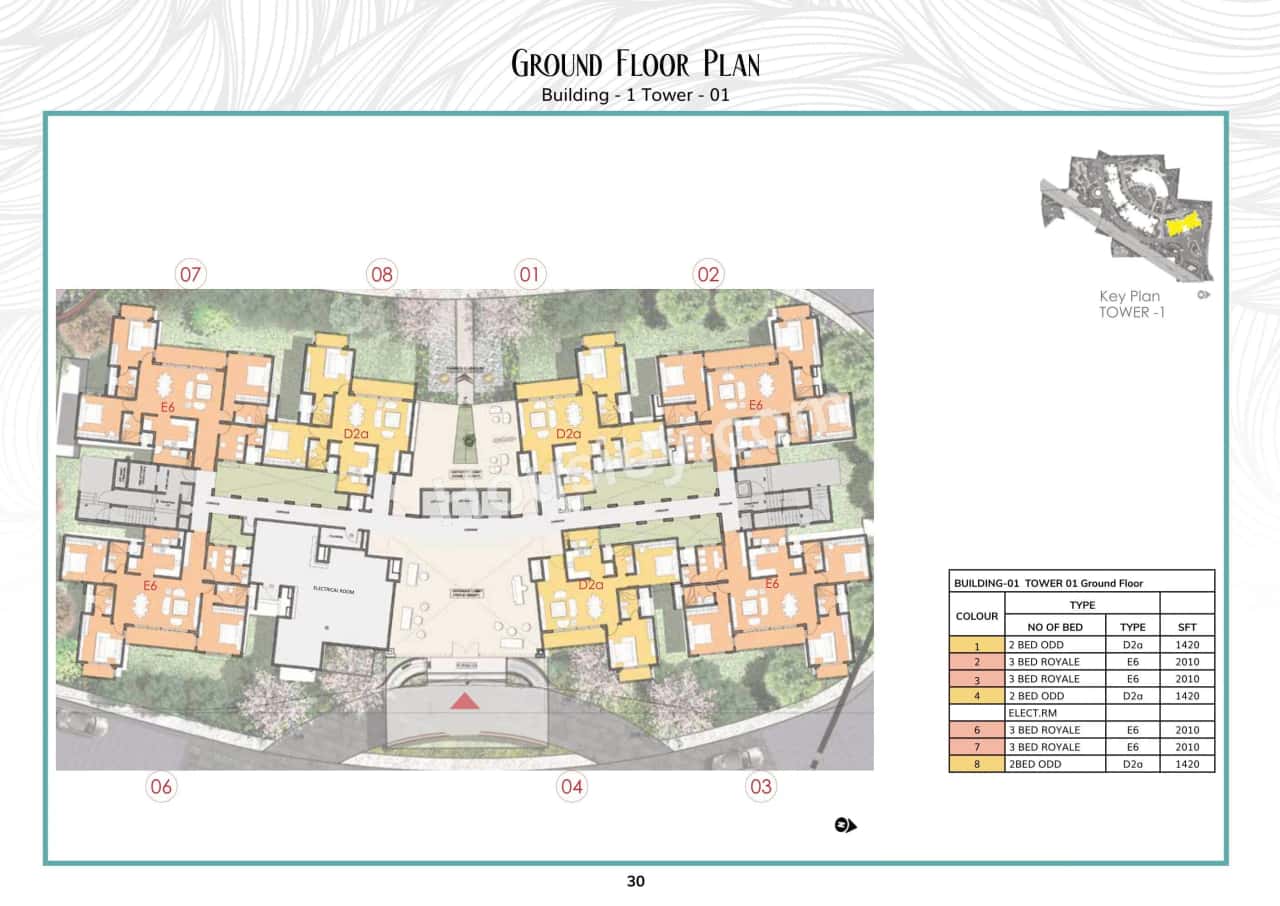 Prestige Serenity Shores Floor plan 2