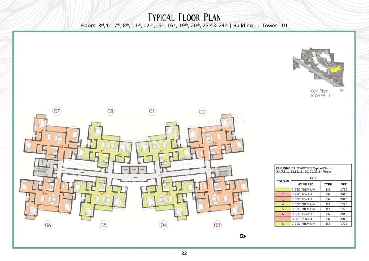 Prestige Serenity Shores Floor plan 5