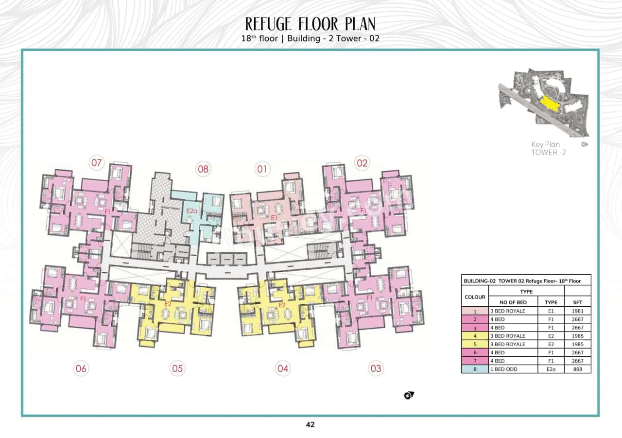 Prestige Serenity Shores Floor plan 4