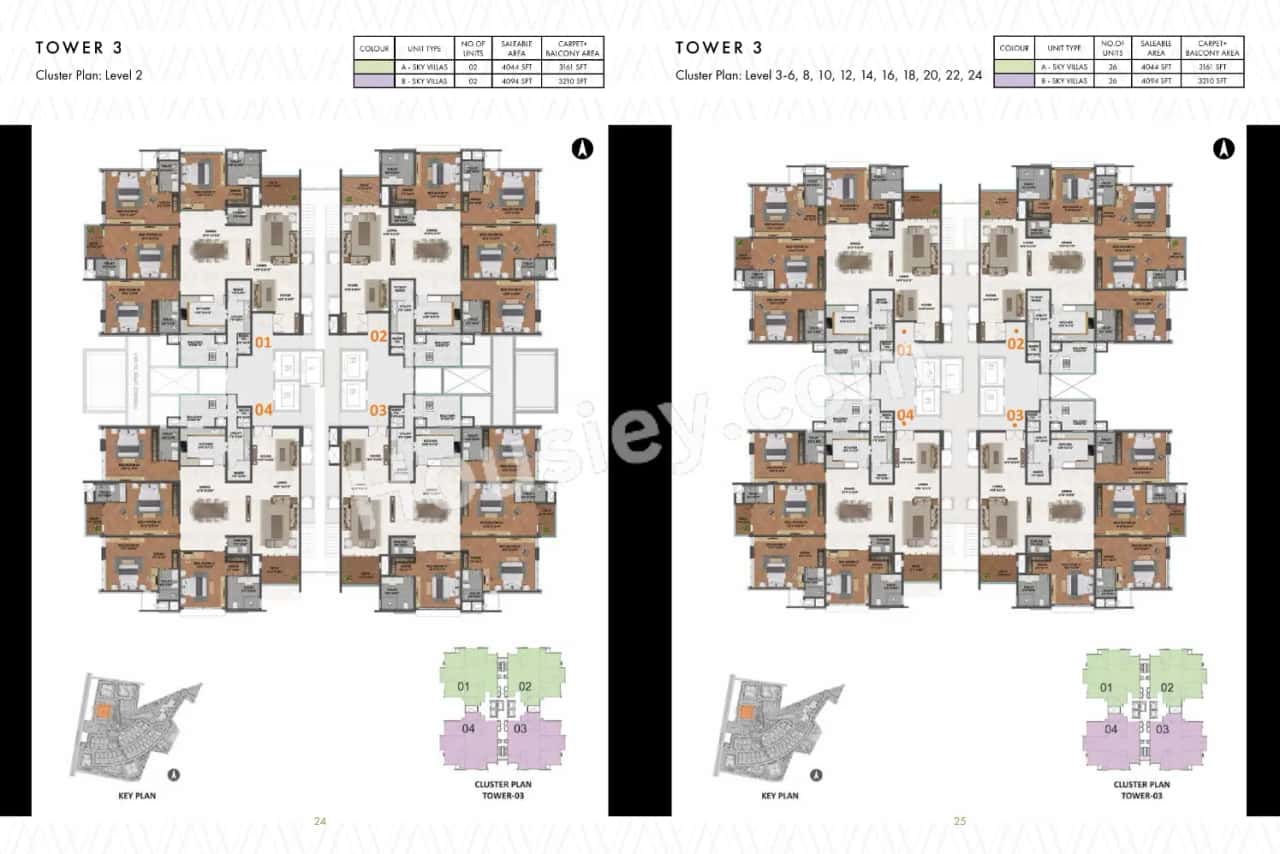 Prestige White Meadows Floor plan 2