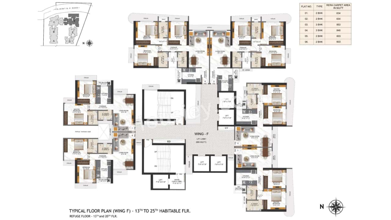 Pride Of Malad Floor plan 5