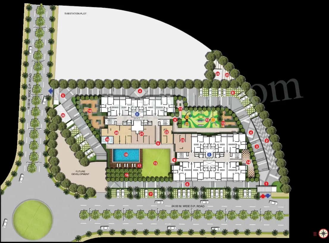 Pride World City - Soho Floor plan 1