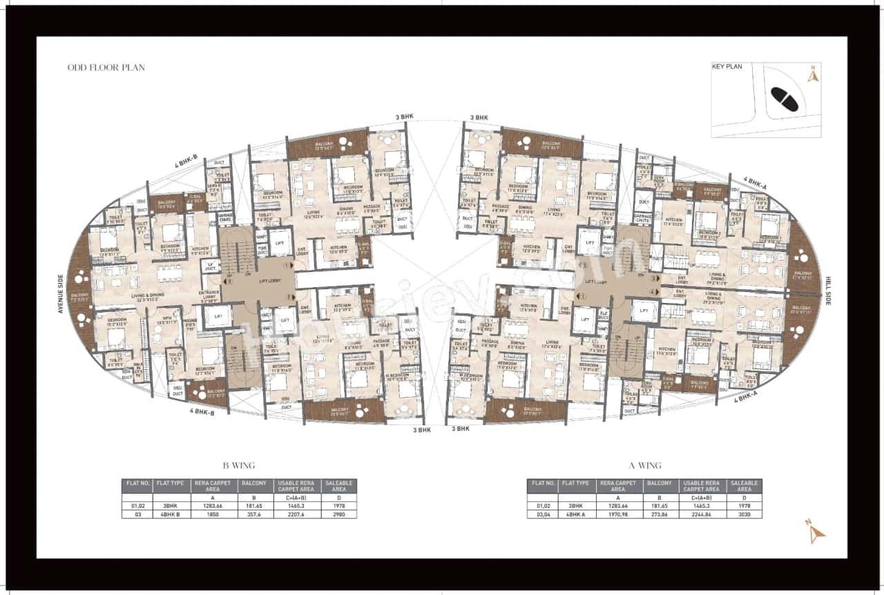 Pride World City Miami Floor plan 1