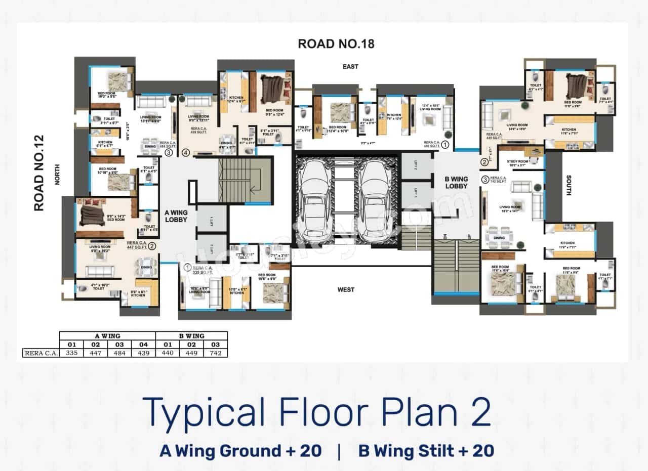 Prince Krishna Kunj Floor plan 1