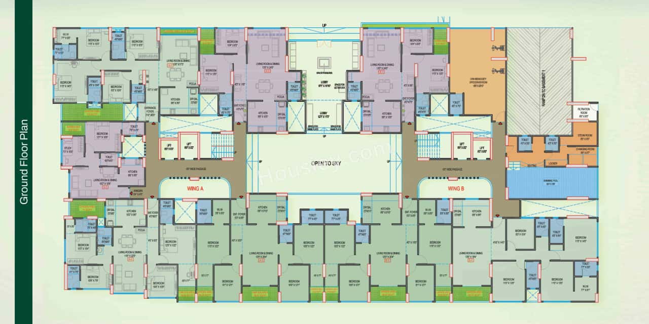 Prism City Green Floor plan 2