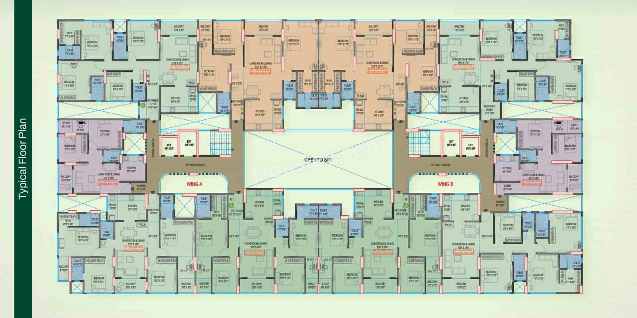 Prism City Green Floor plan 1