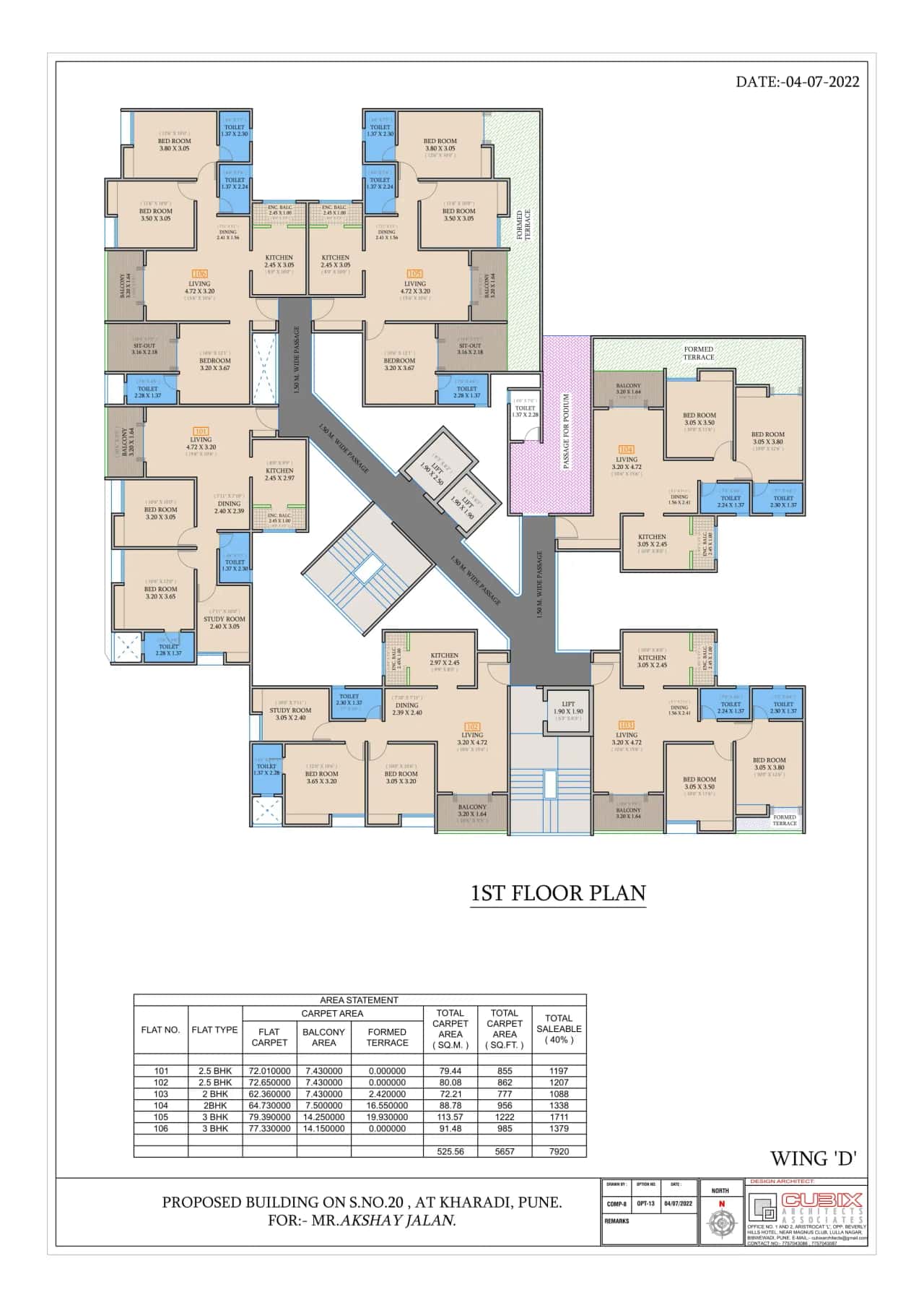 Pristine Allure Floor plan 1