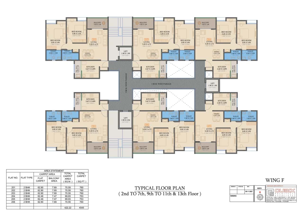 Pristine Allure Floor plan 7
