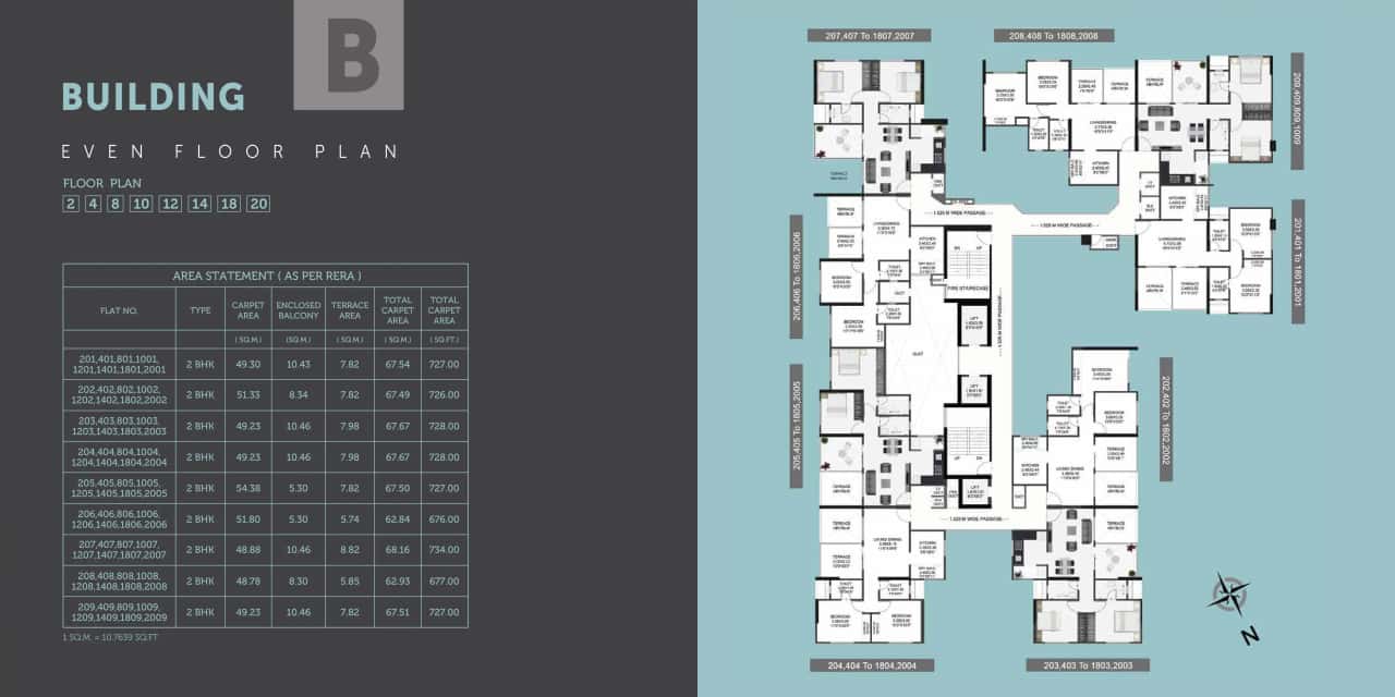 Pristine Equilife Floor plan 3