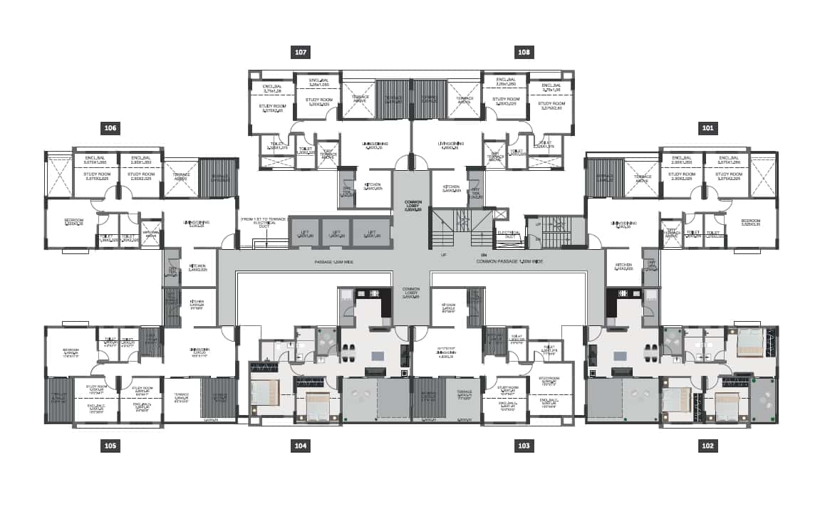 Pristine Greens Floor plan 2
