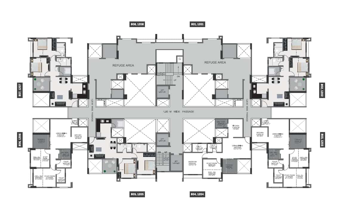 Pristine Greens Floor plan 4