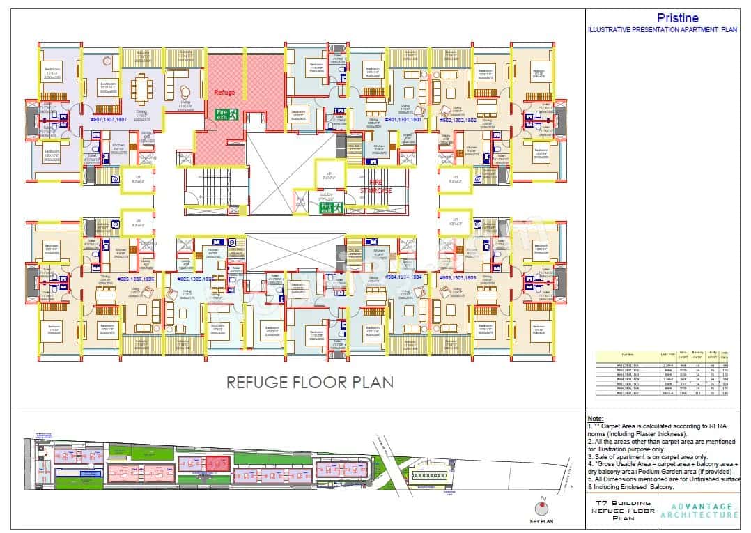 Pristine O2world Floor plan 4