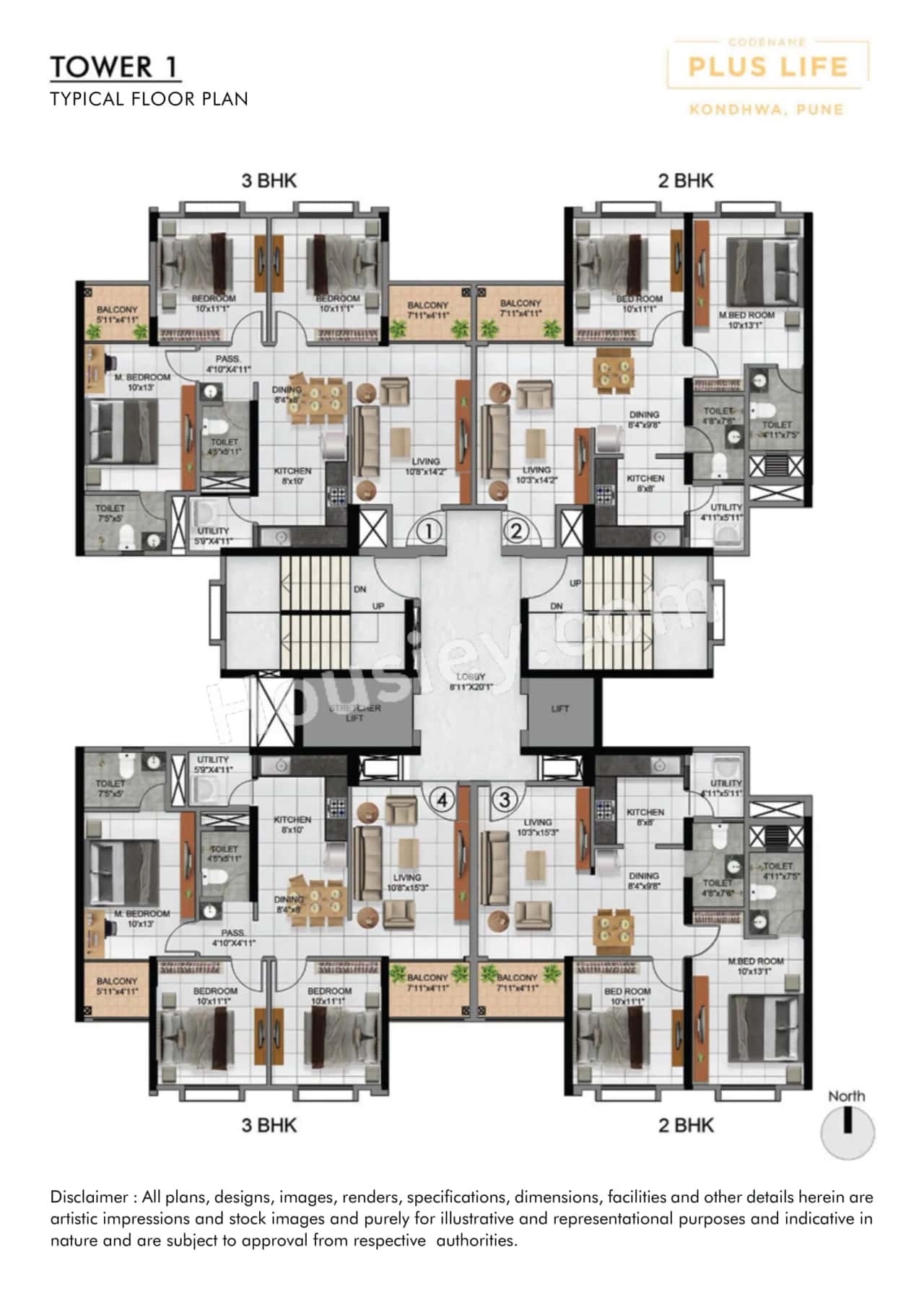 Provident Kenvista Floor plan 1