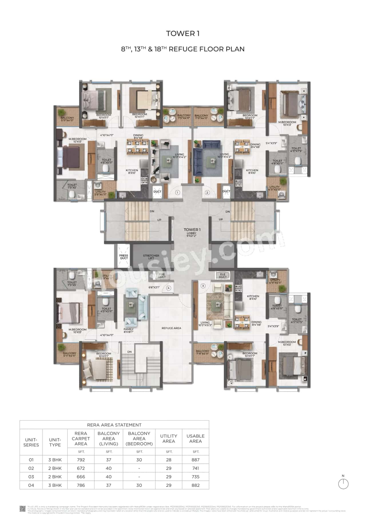 Provident Plus Life Floor plan 2