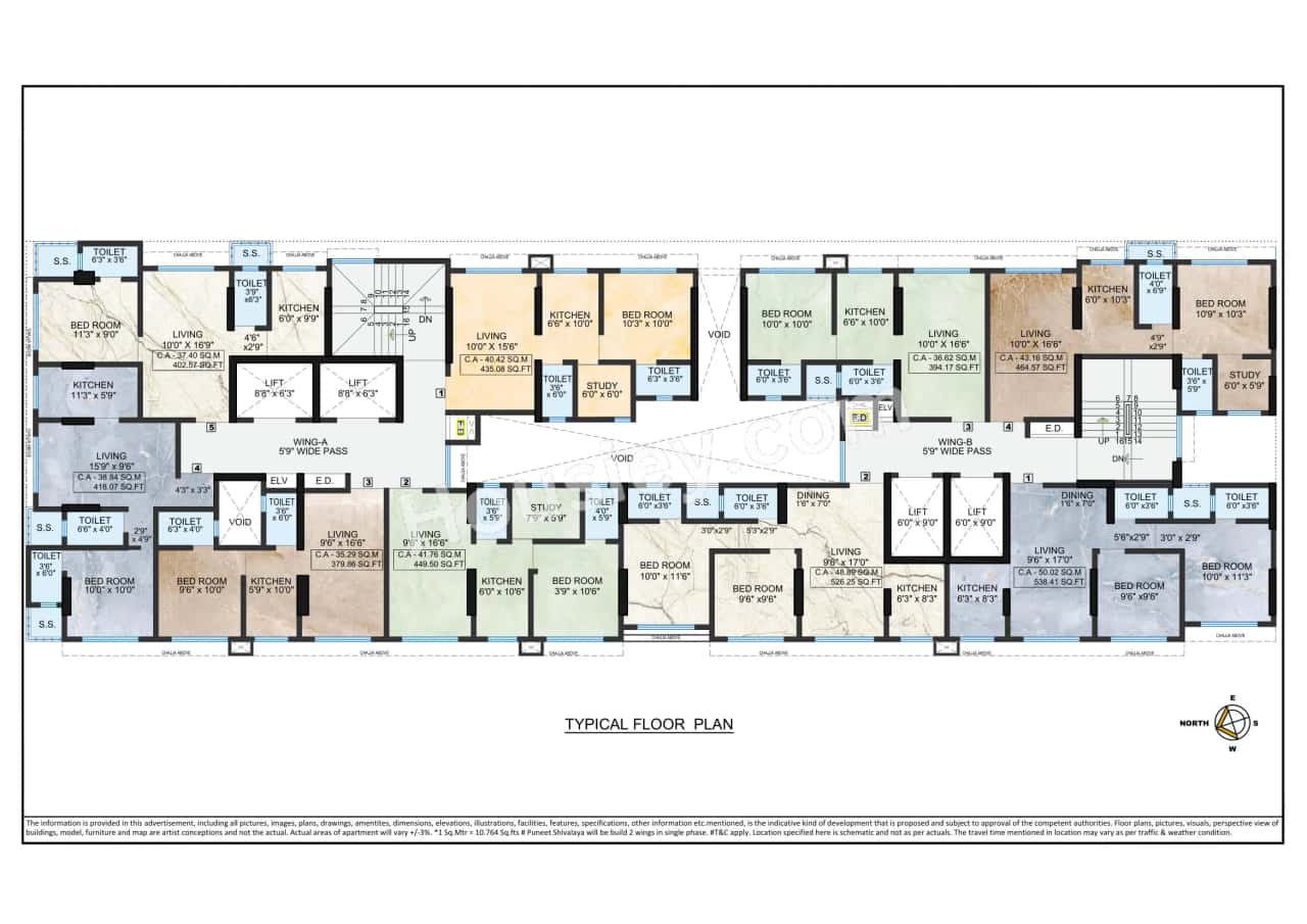 Puneet Shivalaya Floor Plan