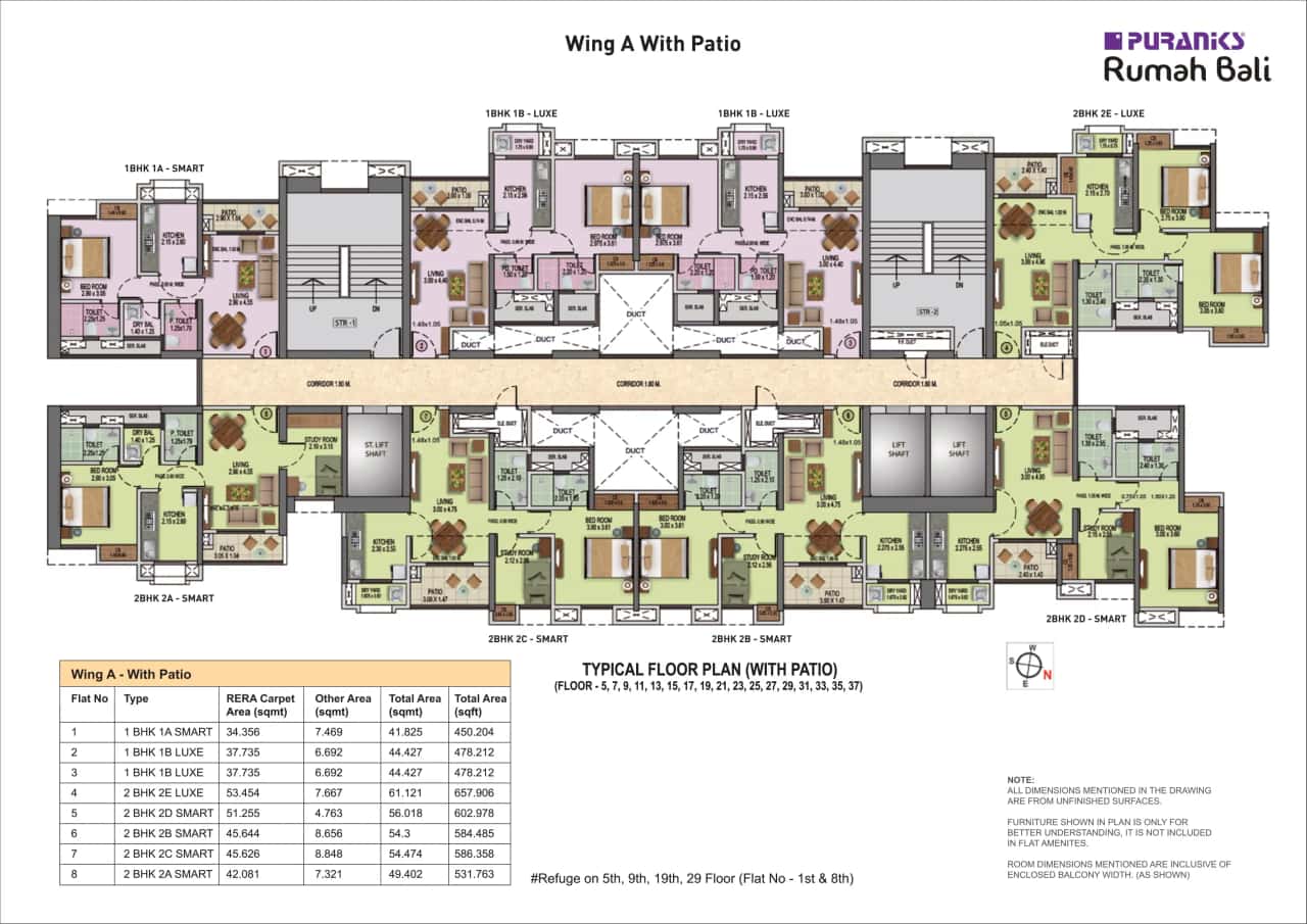 Puraniks Rumah Bali Phase 3 Floor plan 2