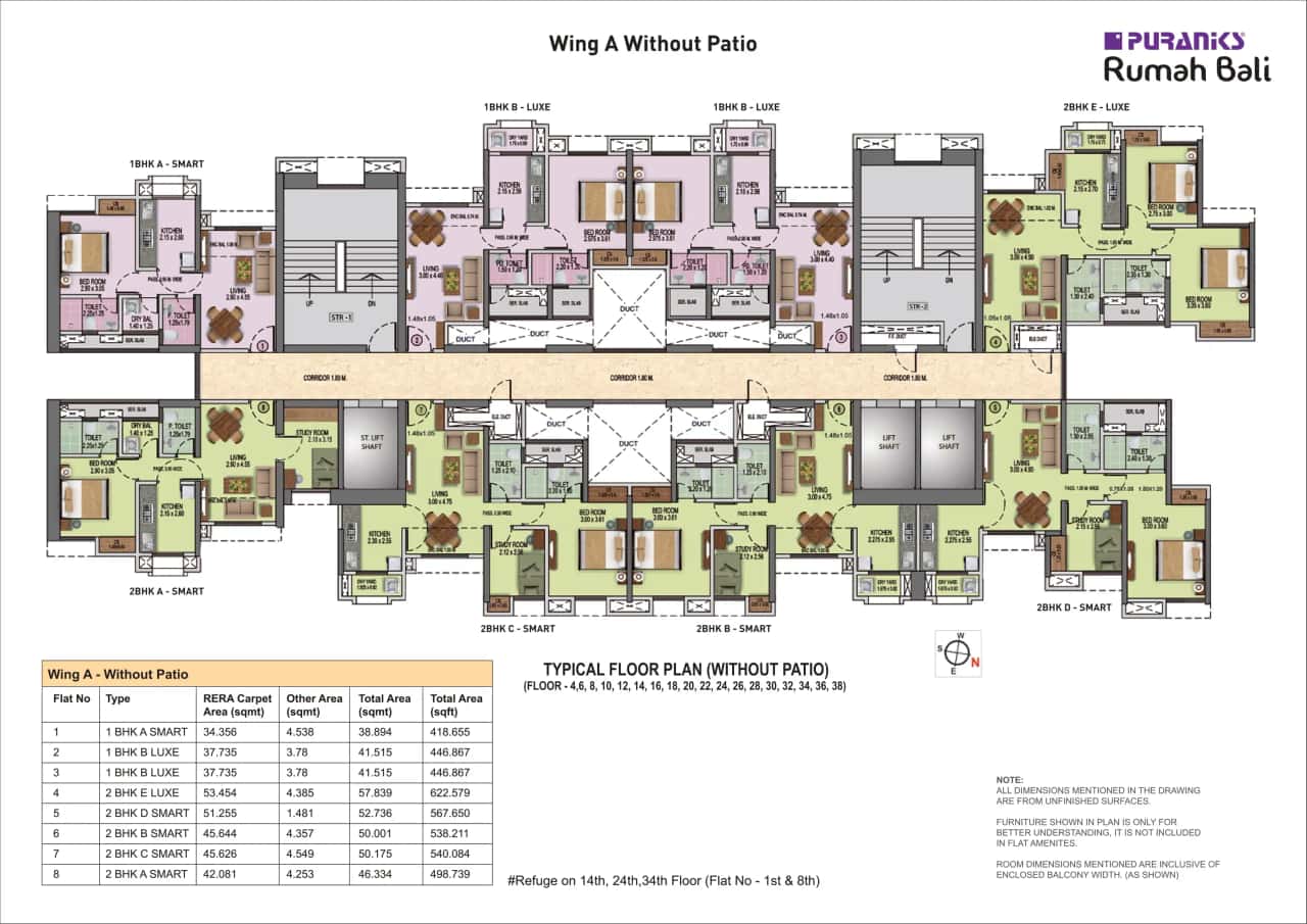 Puraniks Rumah Bali Phase 3 Floor plan 1