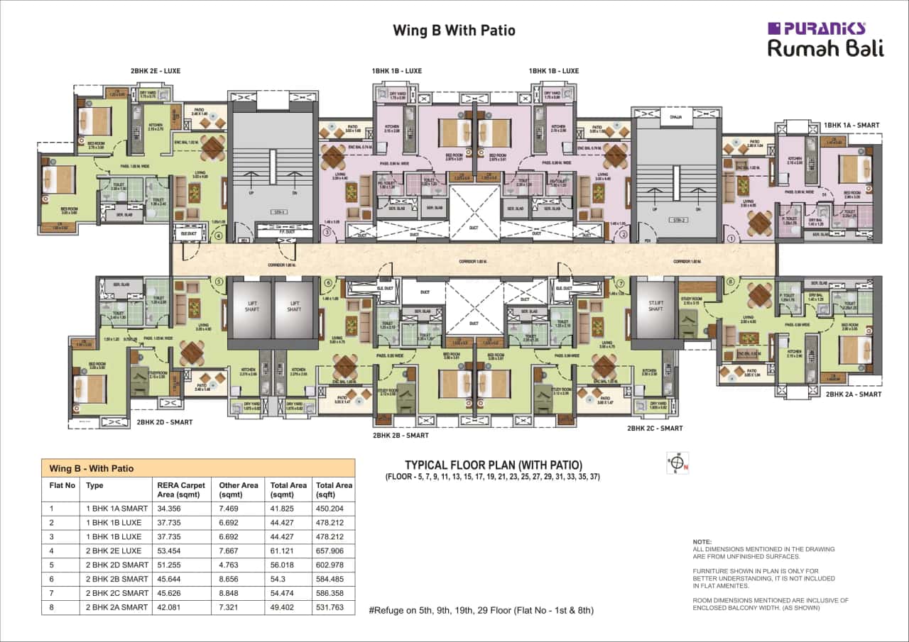Puraniks Rumah Bali Phase 3 Floor plan 3