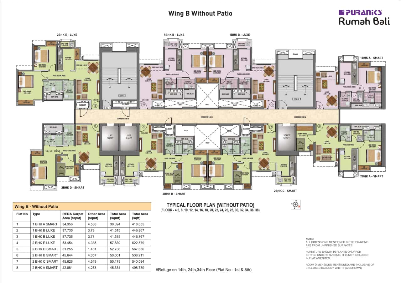 Puraniks Rumah Bali Phase 3 Floor plan 4