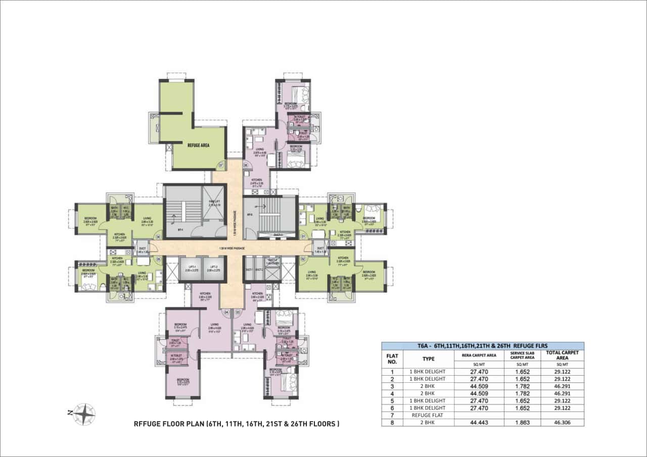 Puraniks Unicorn Floor plan 1