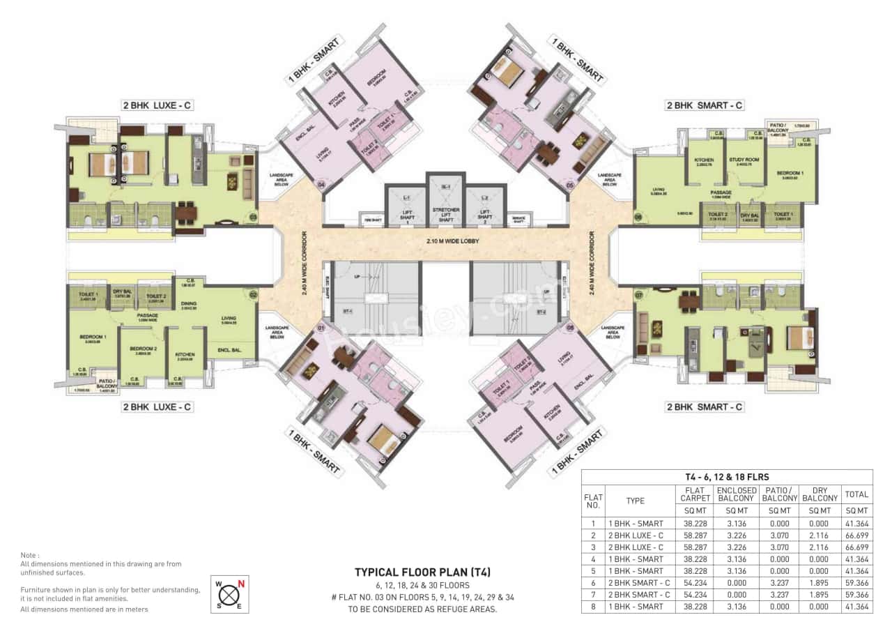 Puraniks Reserva Floor plan 4
