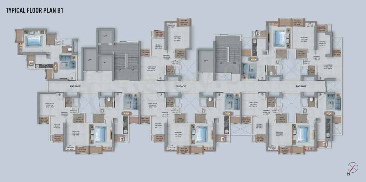 Provident Palm Vista Floor plan 2