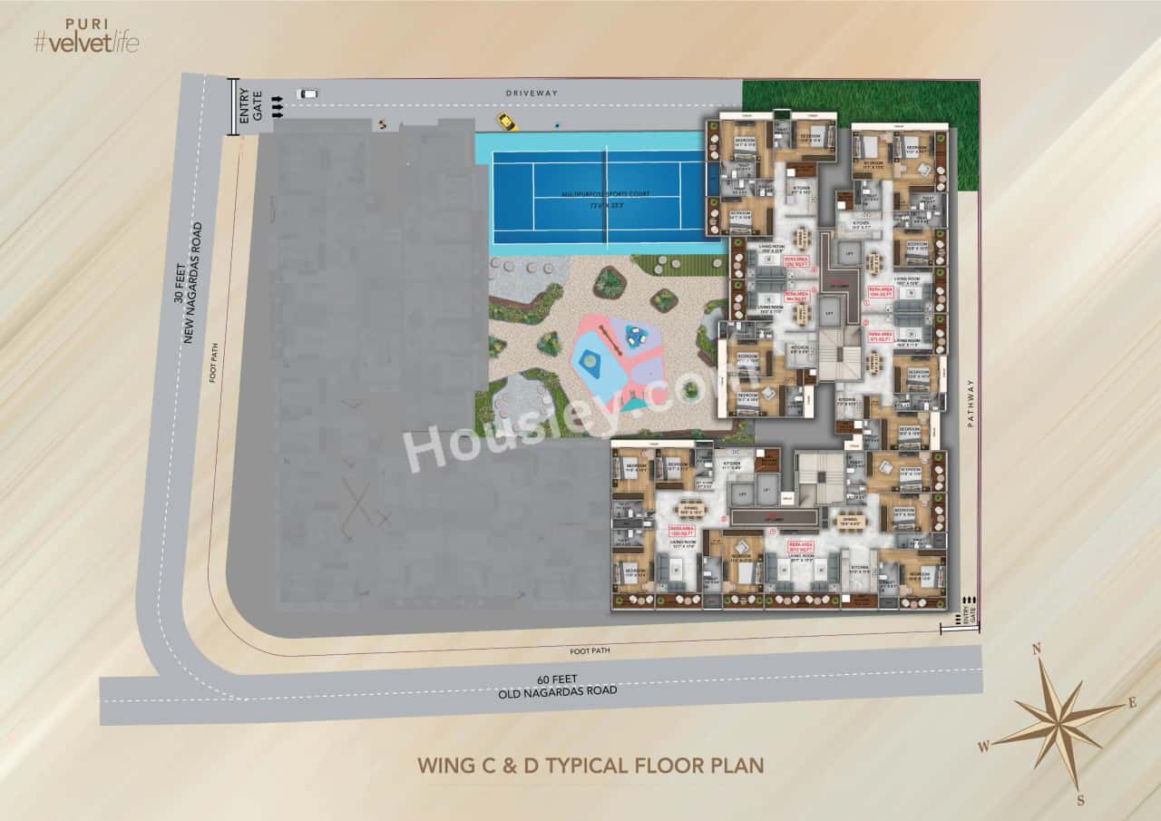 Puri Seleqt Floor Plan