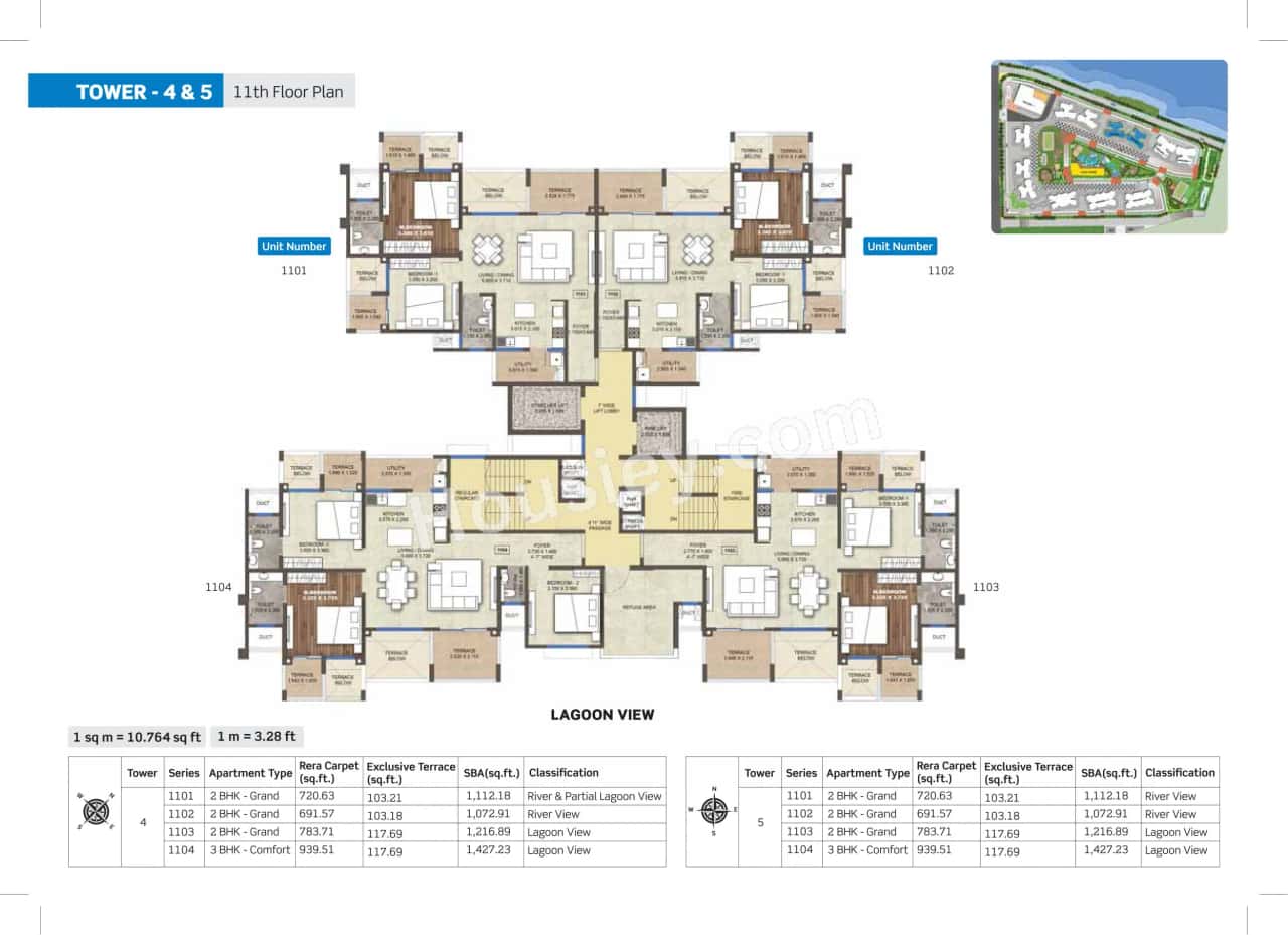 Purva Silversand Floor plan 4