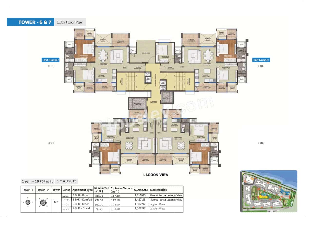 Purva Silversand Floor plan 6