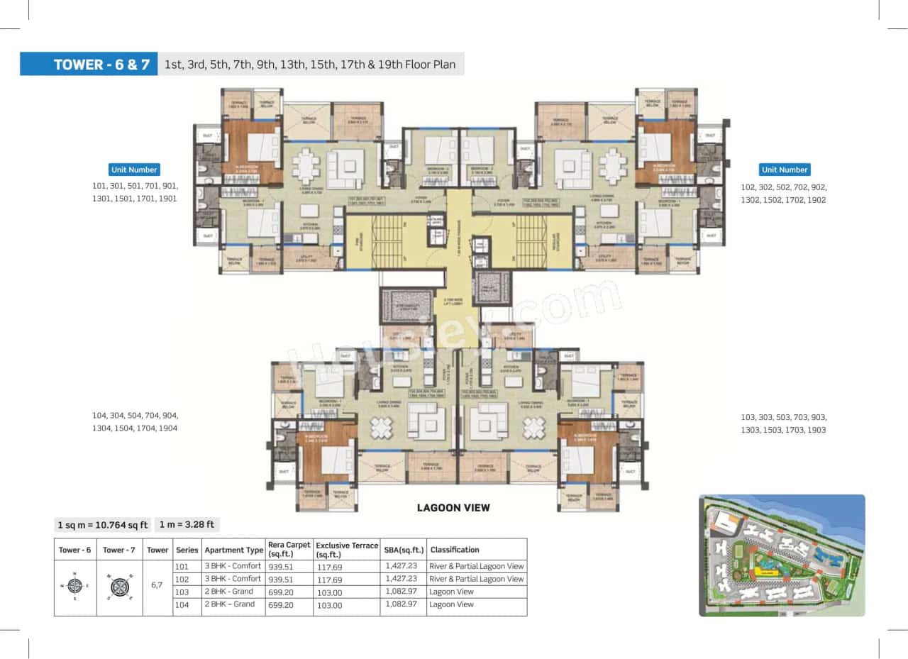 Purva Silversand Floor plan 7