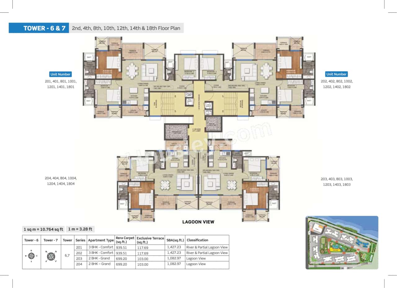 Purva Silversand Floor plan 8
