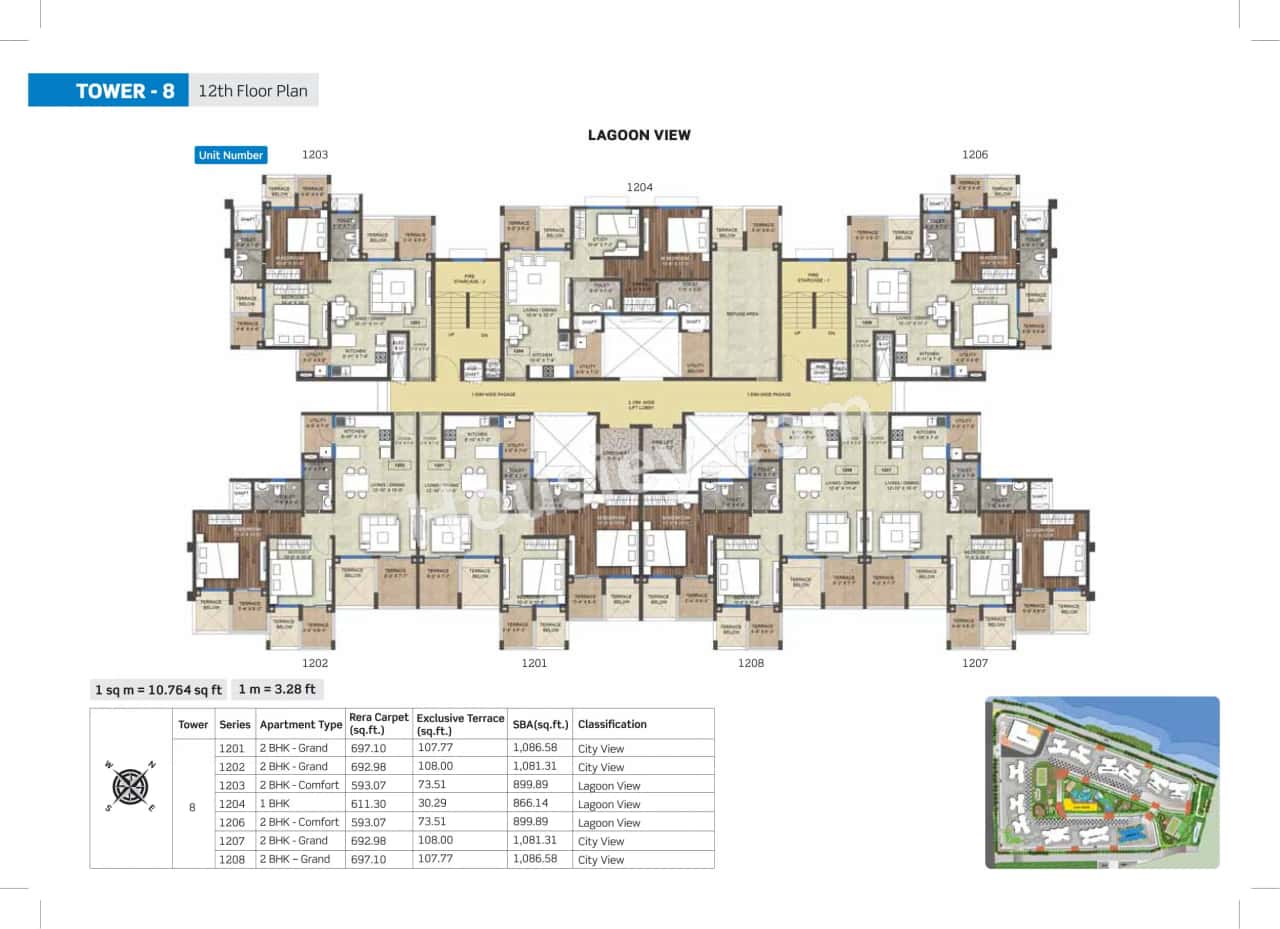 Purva Silversand Floor plan 12