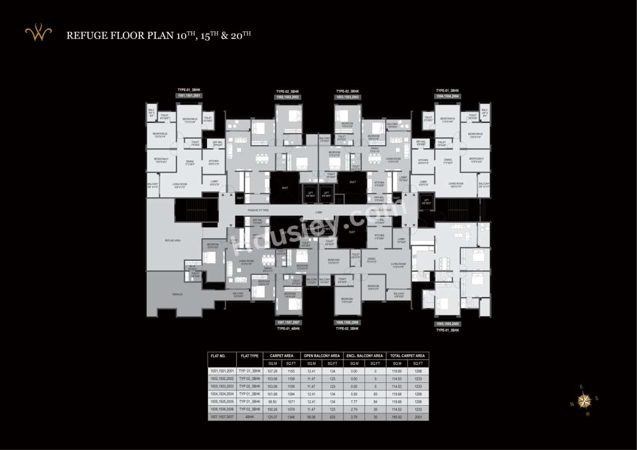 Pyramid Crown Eight Floor plan 3