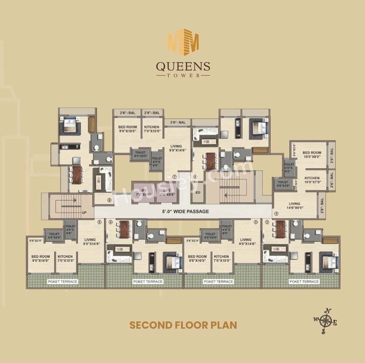 Queens Tower Phase 2 Floor plan 2