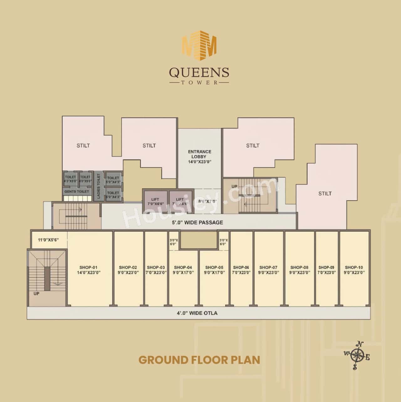 Queens Tower Phase 2 Floor plan 4