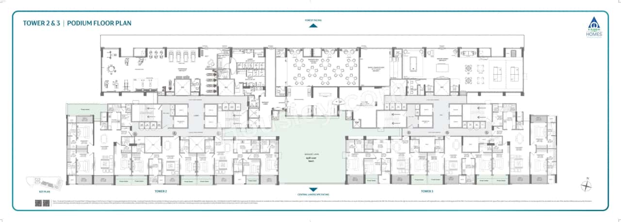 Raheja Galaxy Floor plan 2