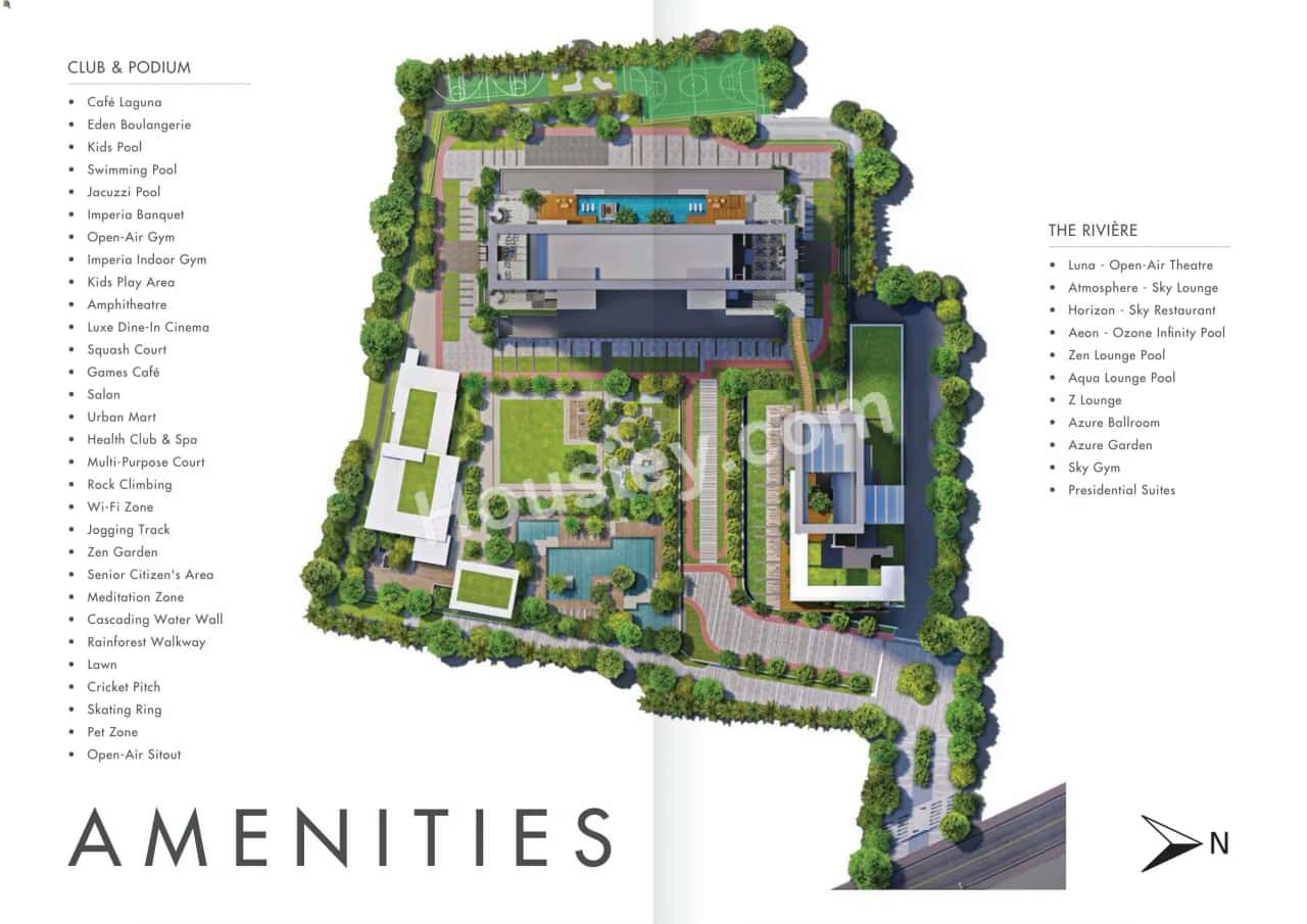 Raheja The Riviere Master Plan