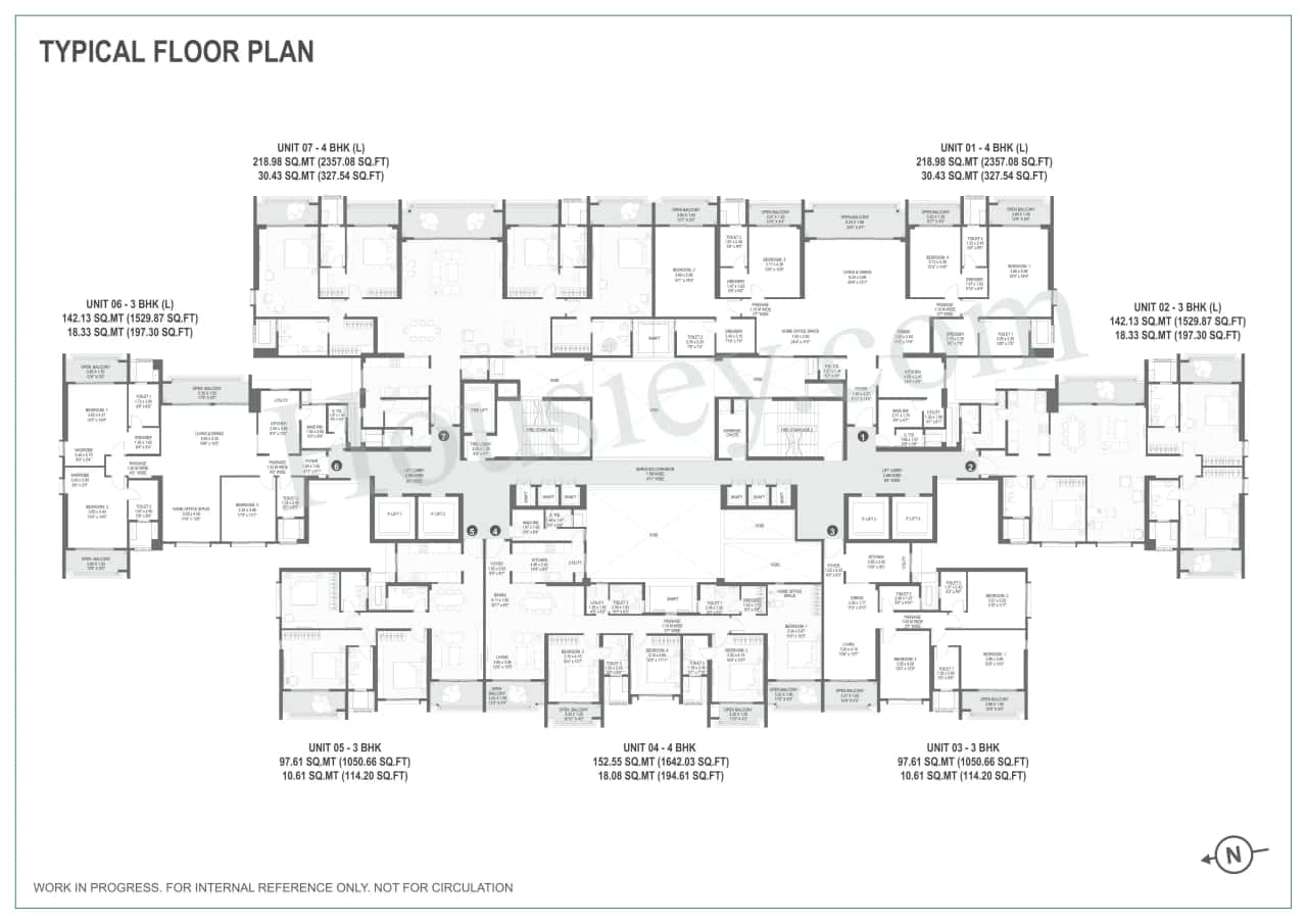 Raheja Stellar Floor plan 3