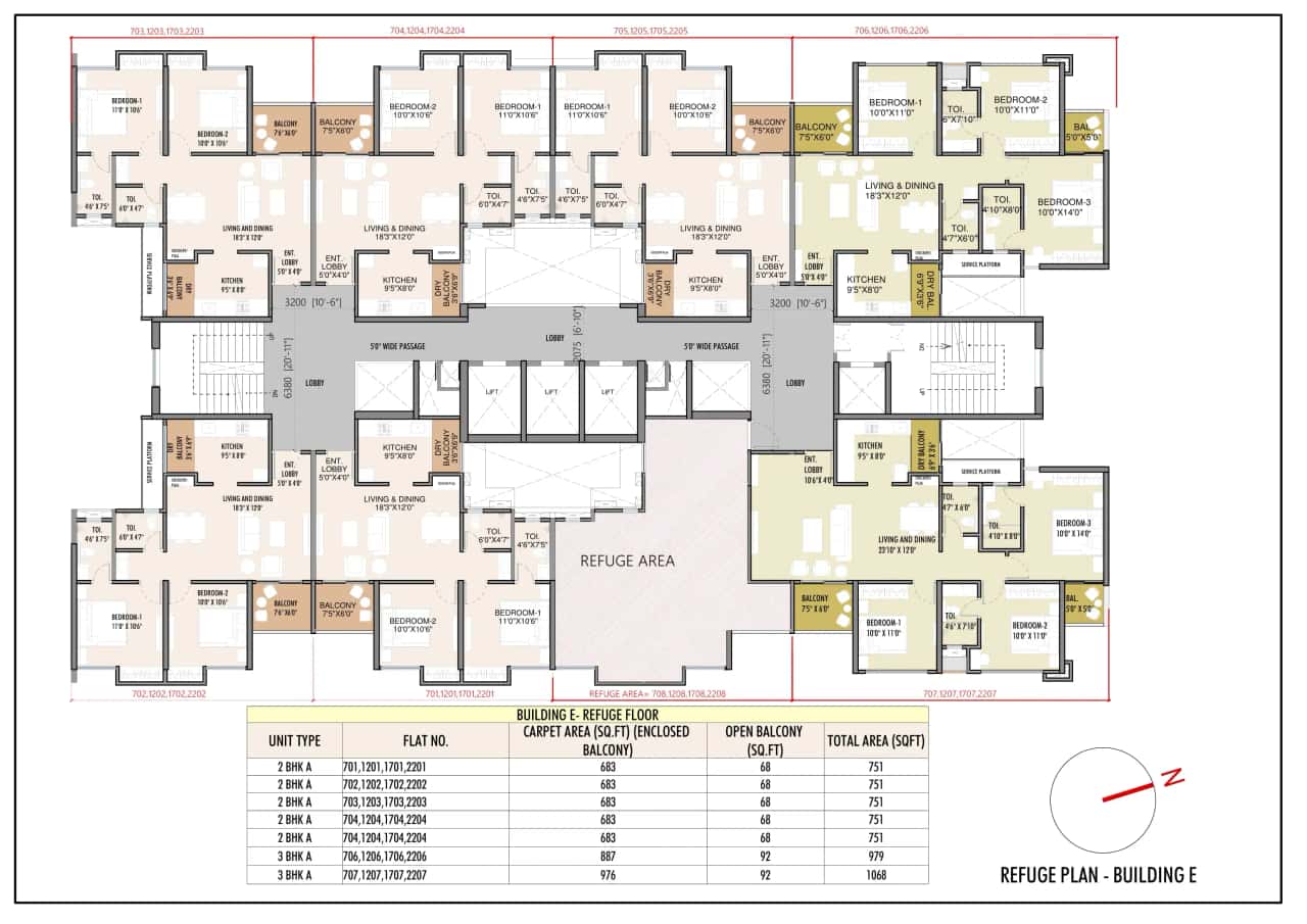 Rahul Downtown Floor plan 1