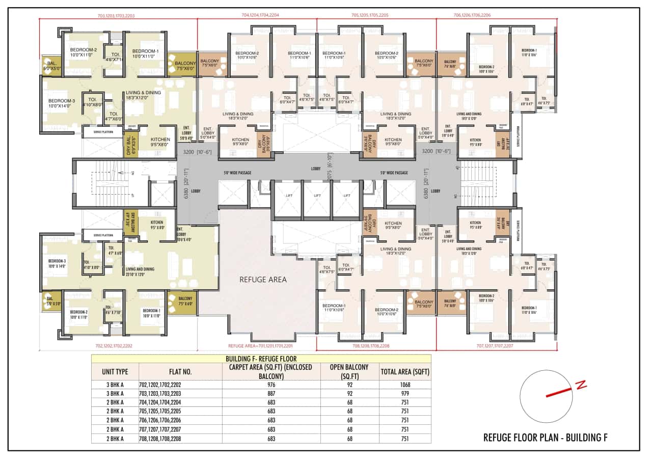 Rahul Downtown Floor plan 3