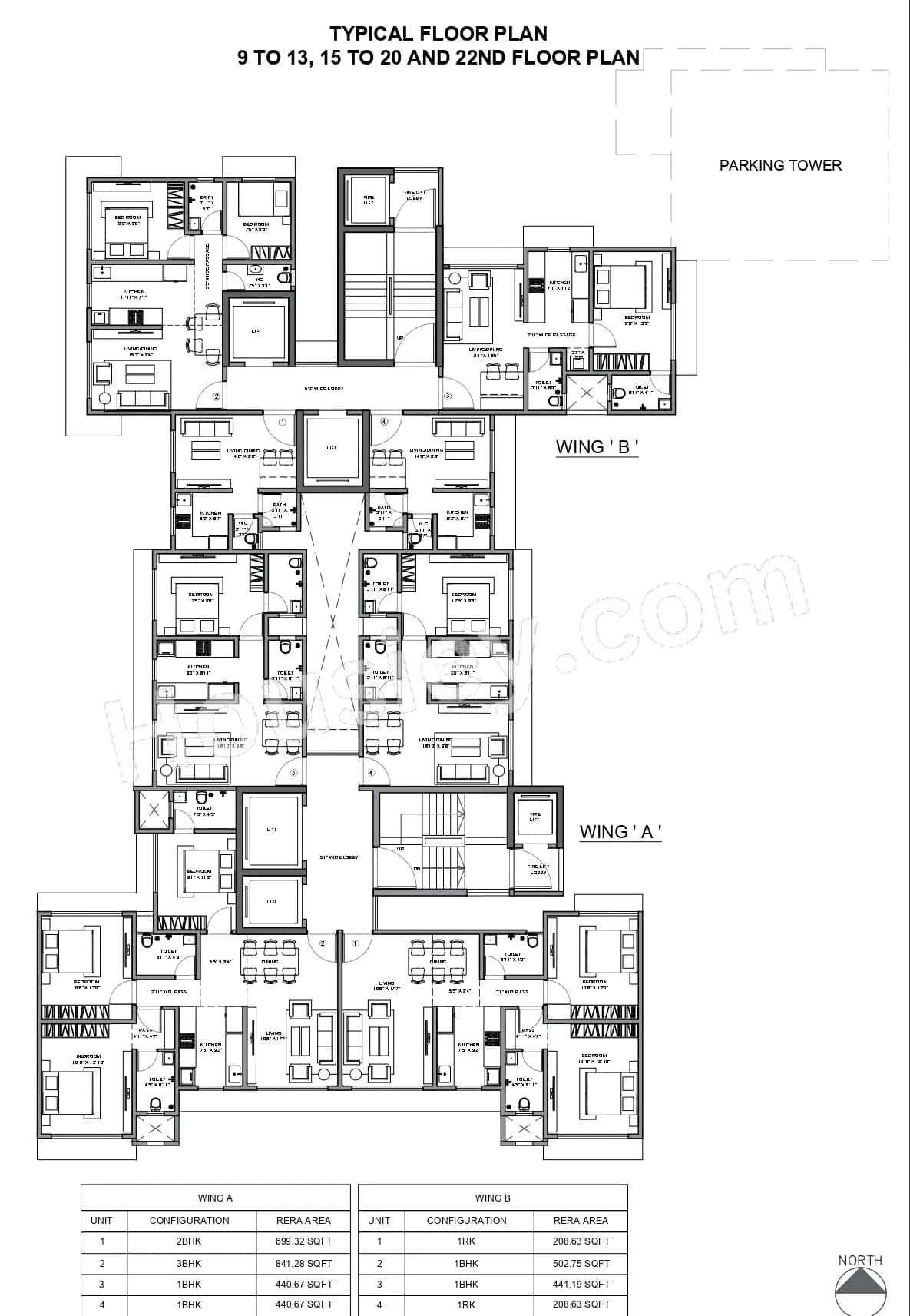 Raj Imperia Floor Plan