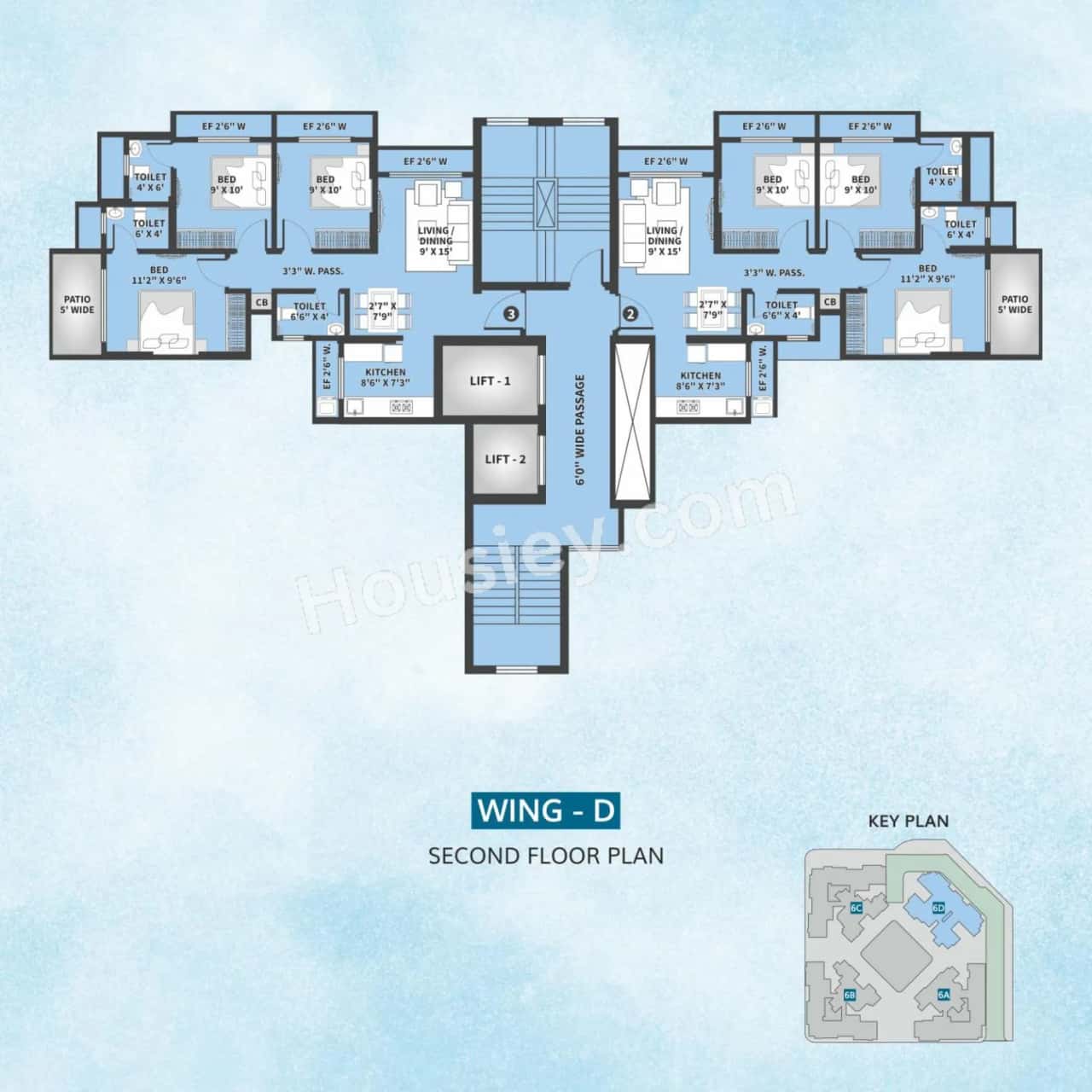 Rajhans Blossom Floor plan 2