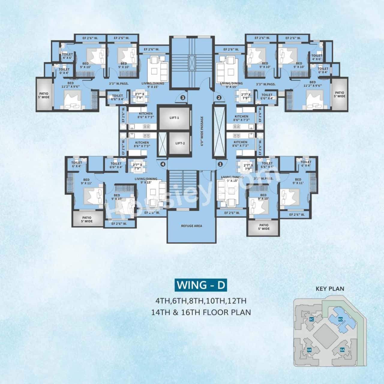 Rajhans Blossom Floor plan 4