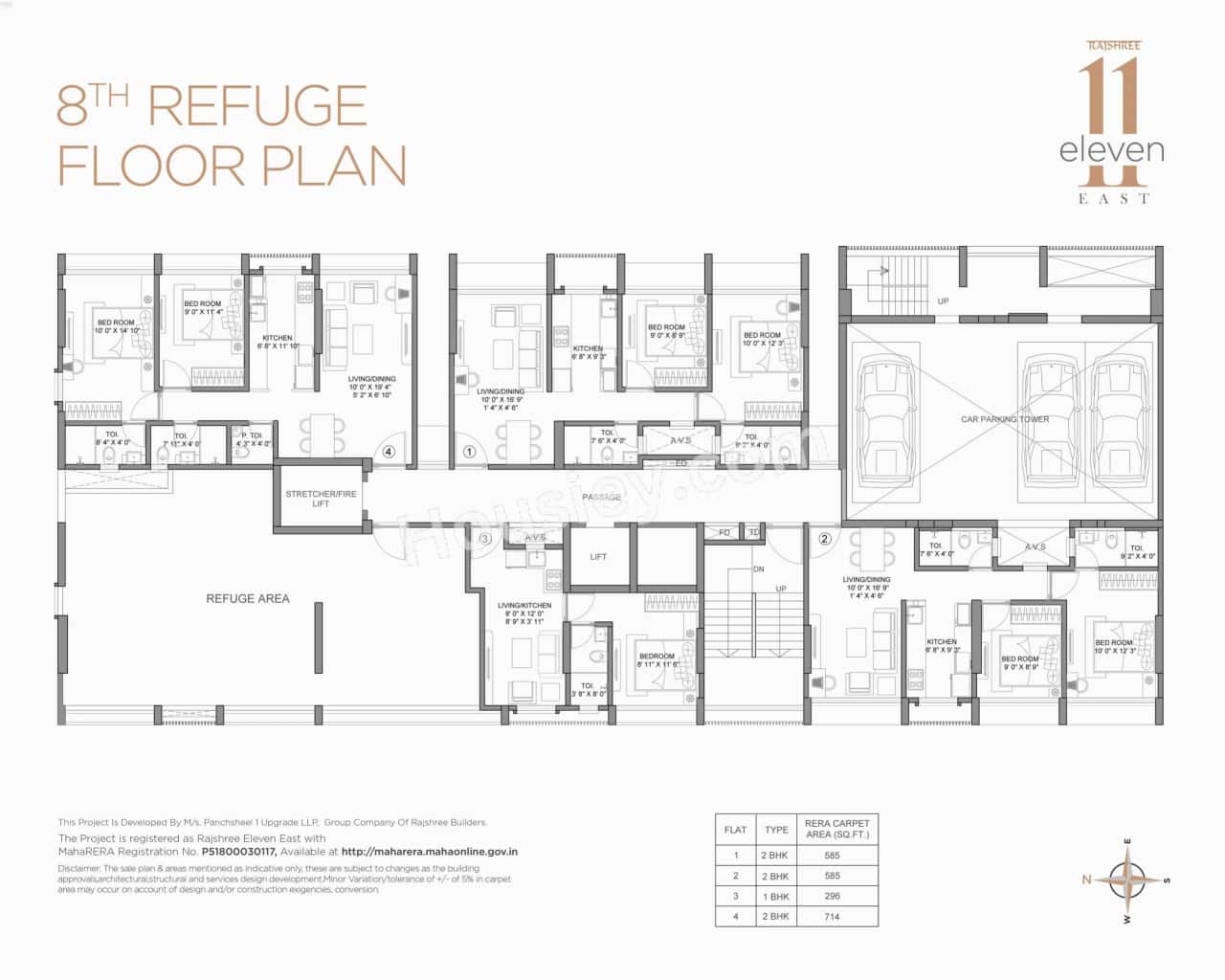 Rajshree 11 East Floor plan 4