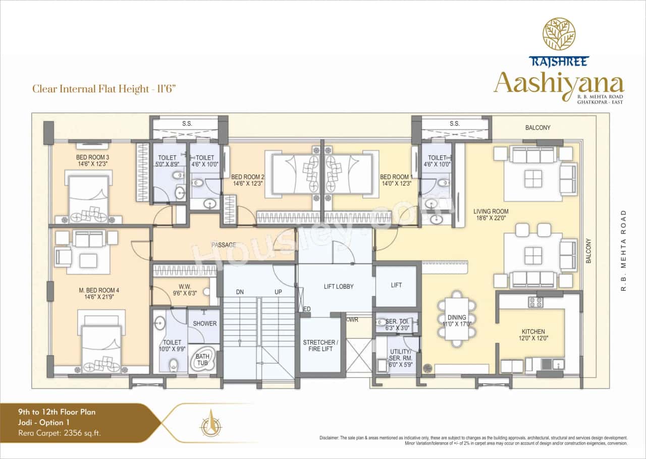 Rajshree Aashiyana Floor plan 2