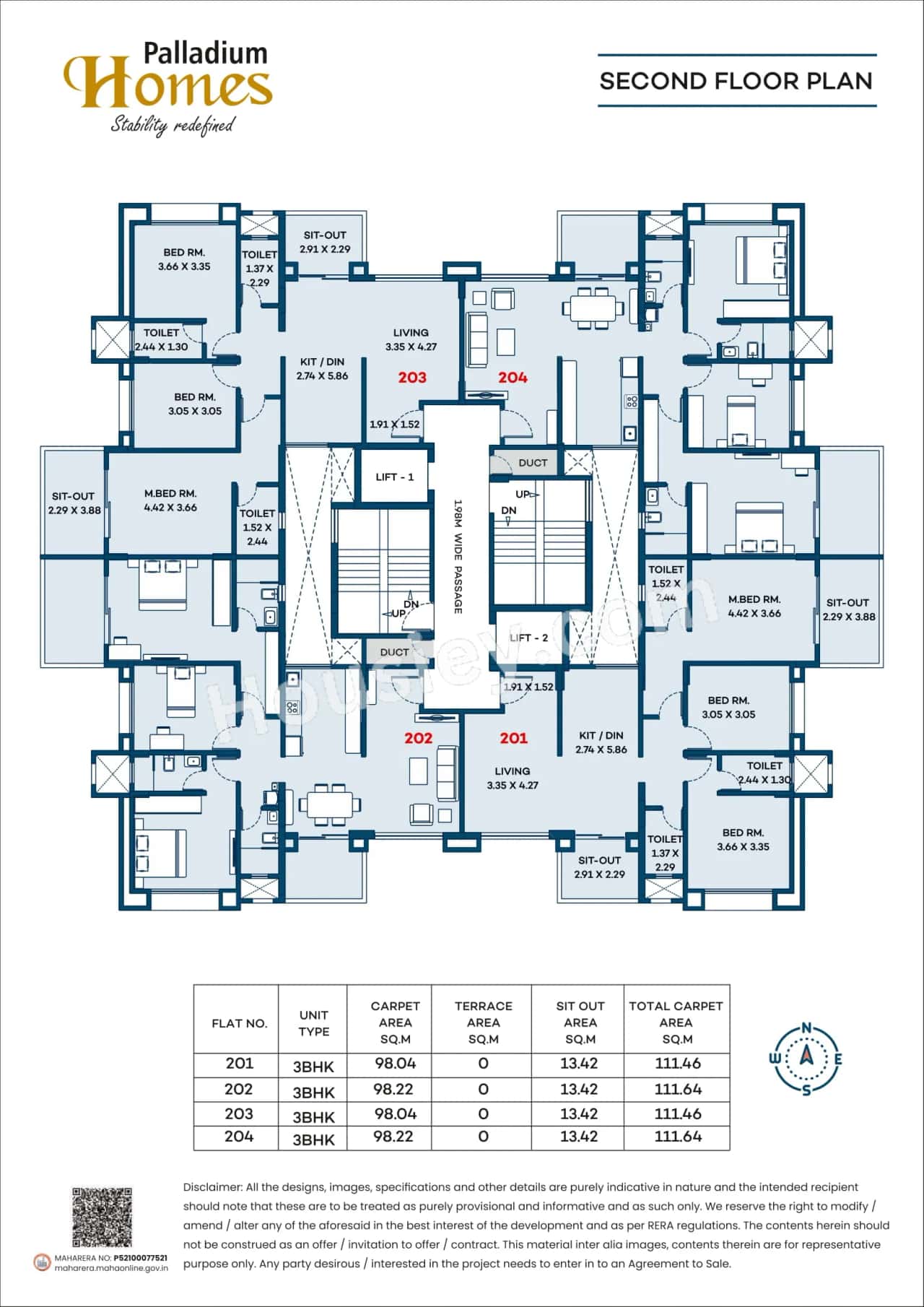 Raojee Palladium Homes Floor plan 1