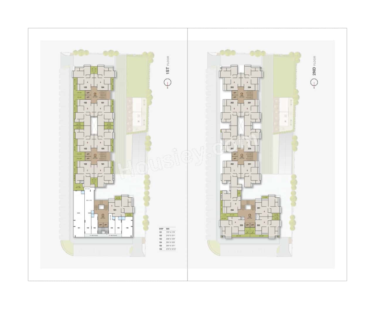 Rashmi Nivaasa Floor plan 1