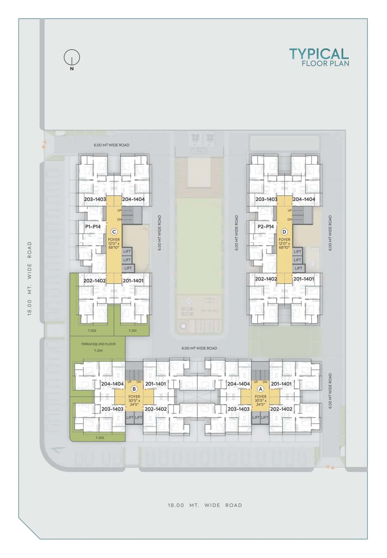 Ratna Turquoise Greenz Floor plan 2