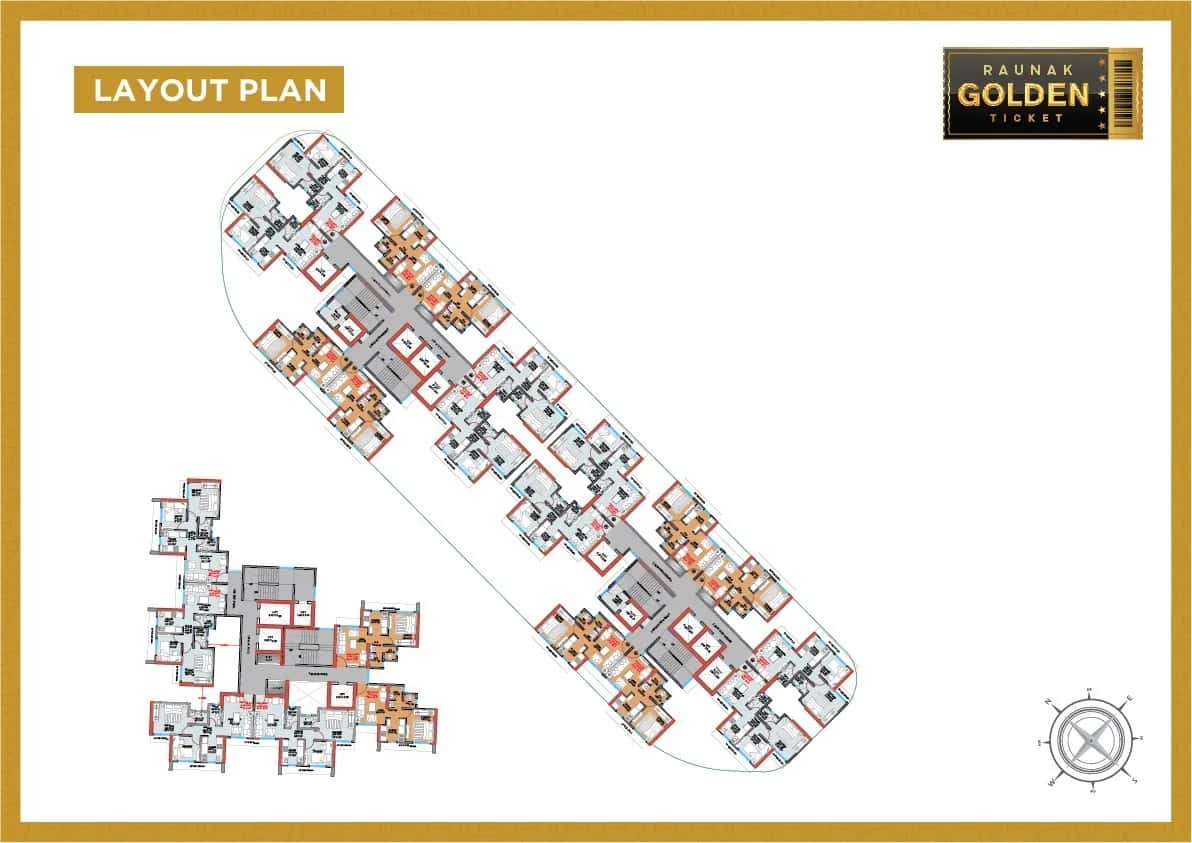 Raunak Golden Ticket Floor plan 2